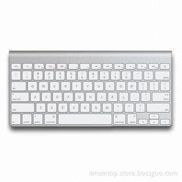 Original US Wireless Bluetooth Keyboard for Apple's iMac G5/G6, with Screen Brightness Function